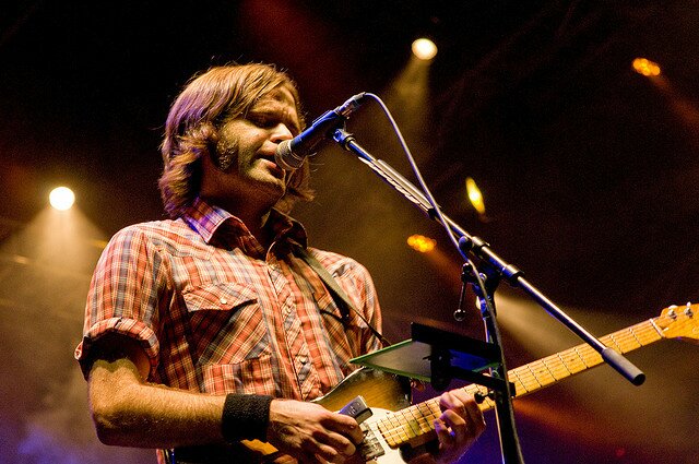 Ben Gibbard, with DCFC at Bumbershoot in 2008