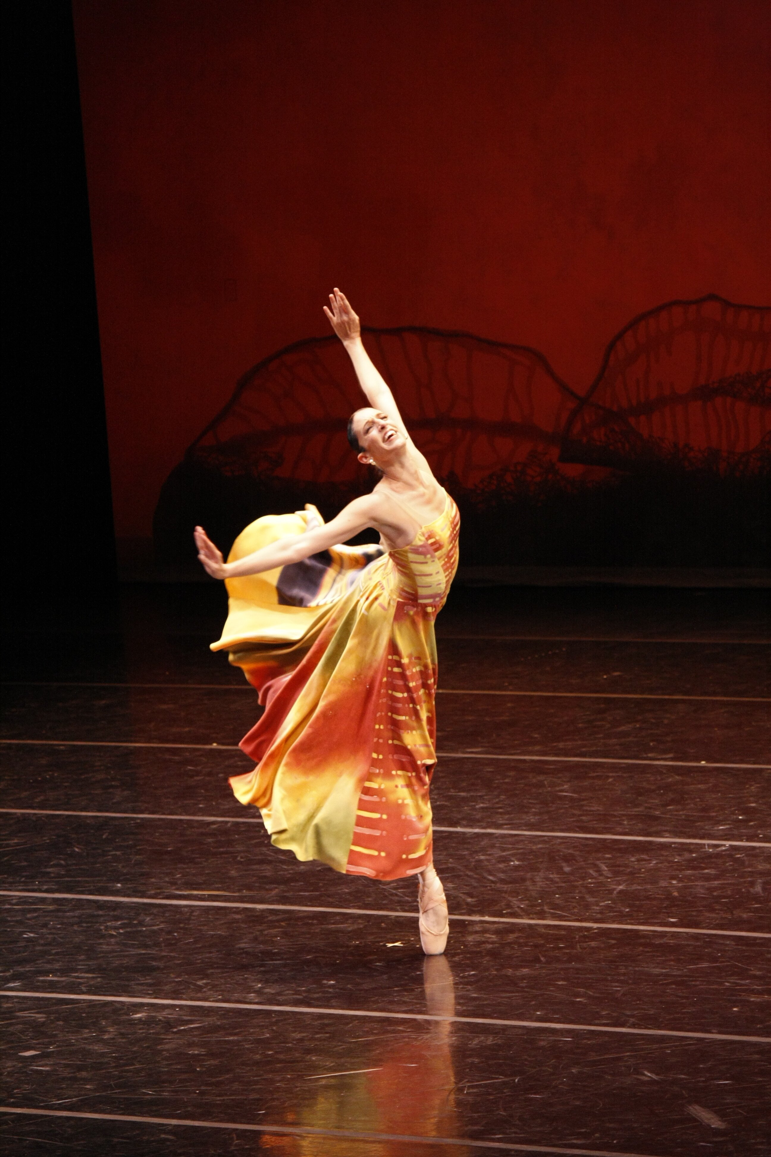 PNB principal dancer Ariana Lallone performing Val Caniparoli’s Lambarena (Photo © Lindsay Thomas)
