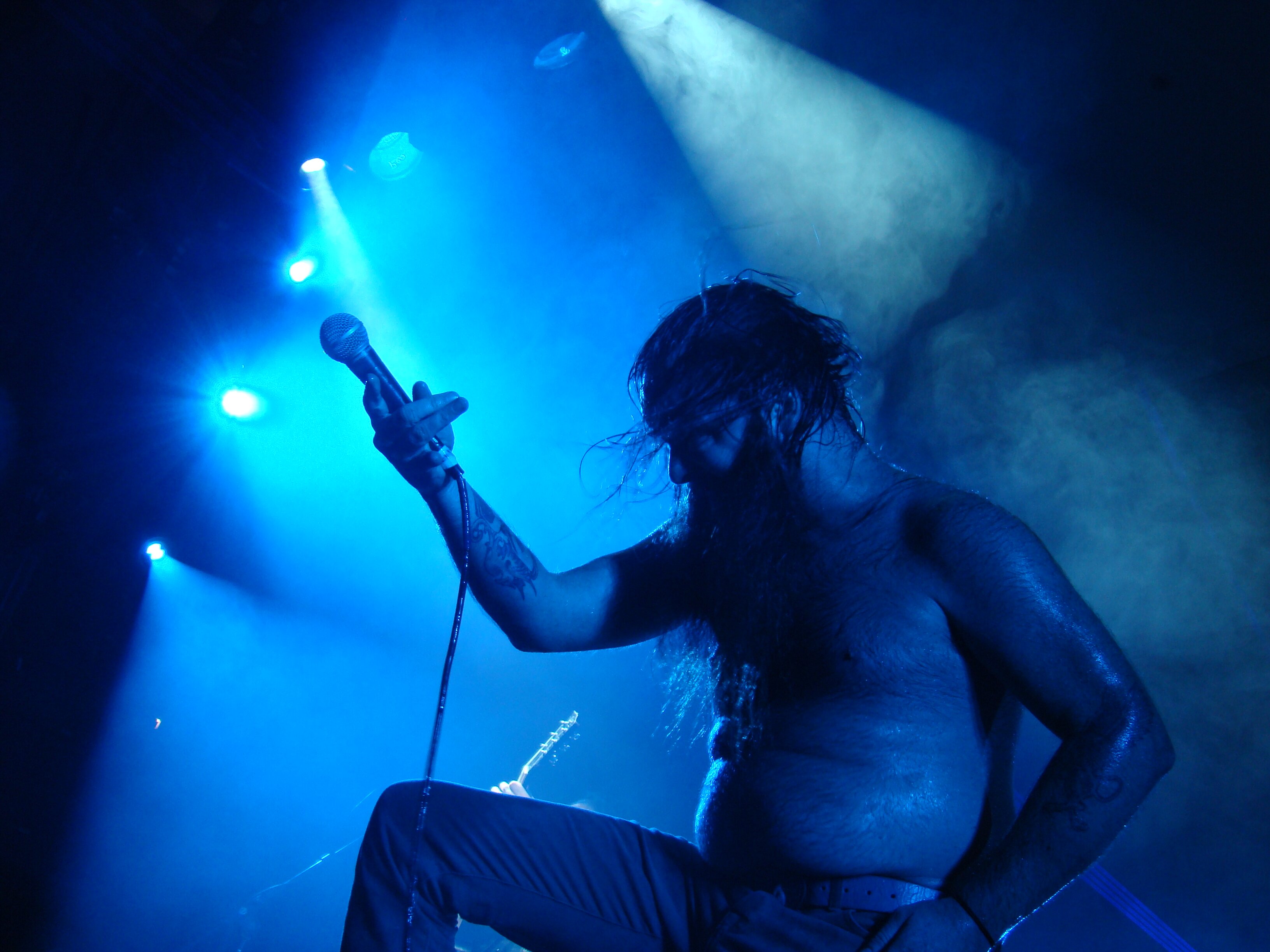 Valient Himself, lead singer of Valient Thorr. (photo by Tony Kay)