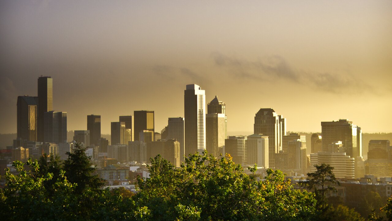 Seattle in stormy weather (Photo: MvB)