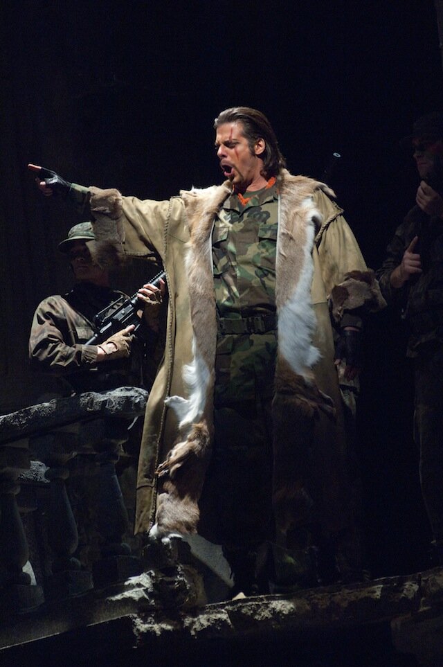 John Relyea as Attila at Seattle Opera (Photo: © Elise Bakketun)