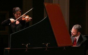 Ingrid Matthews and Byron Schenkman (Photo: Lee Talner)