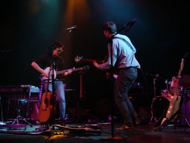 Kris Orlowski and band jam.