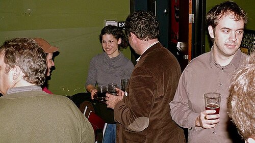 Full disclosure: Here is an image from SunBreak commingling at Central Cinema at our Northwest Harvest fundraiser in 2009.