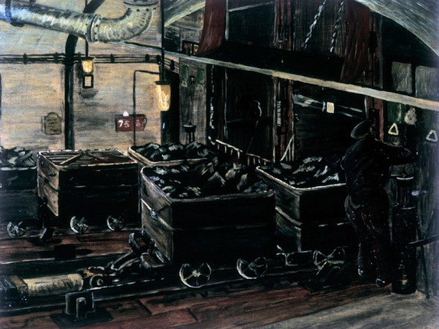 Original artwork by the pitmen painters known as The Ashington Group. (Photo: Woodhorn Museum)