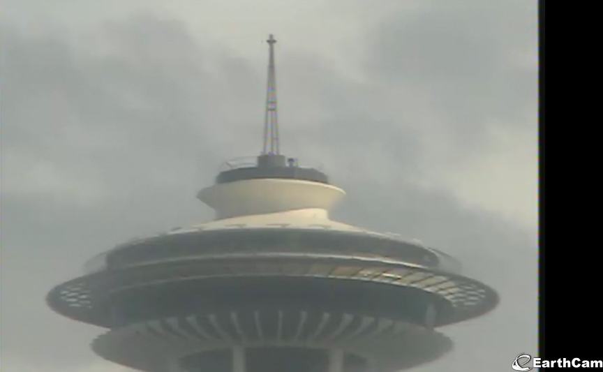 Image from Earthcam's Space Needle Cam