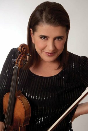 Violinist Nadja Salerno-Sonnenberg