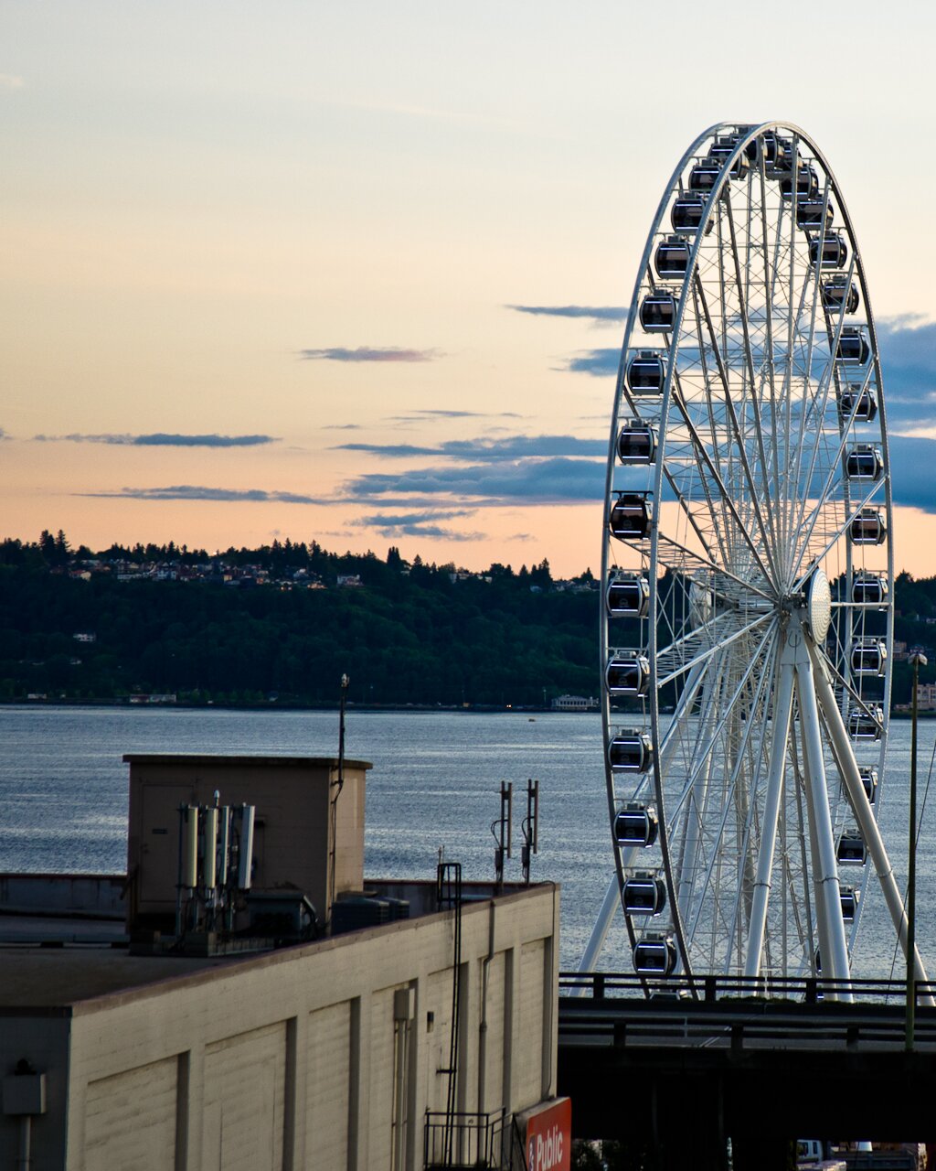 Seattle's new Ferris Wheel at Pier 57 (Photo: MvB)