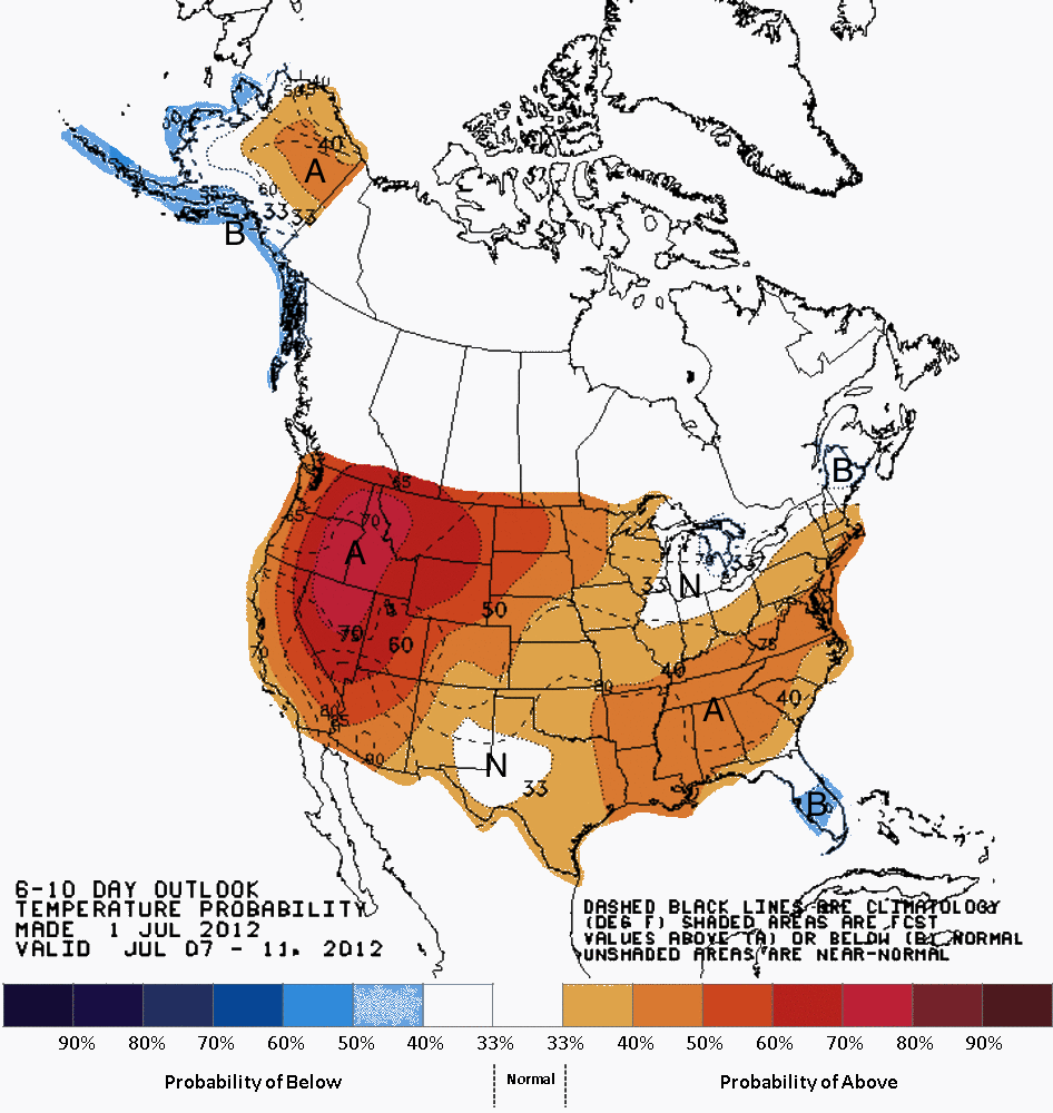 Climate Prediction Center's 6-10 day outlook