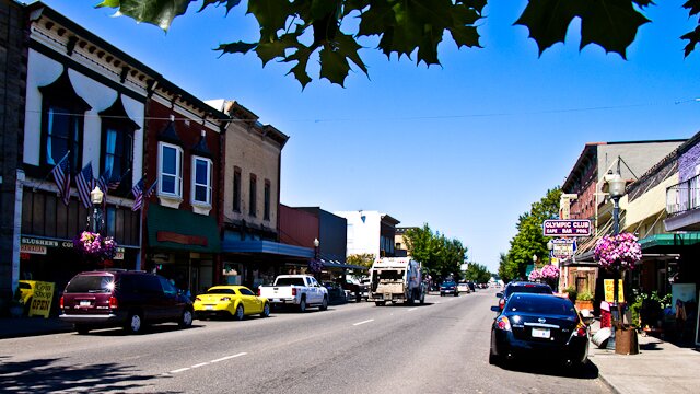 "Main Street, America" as seen in Centralia (Photo: MvB)