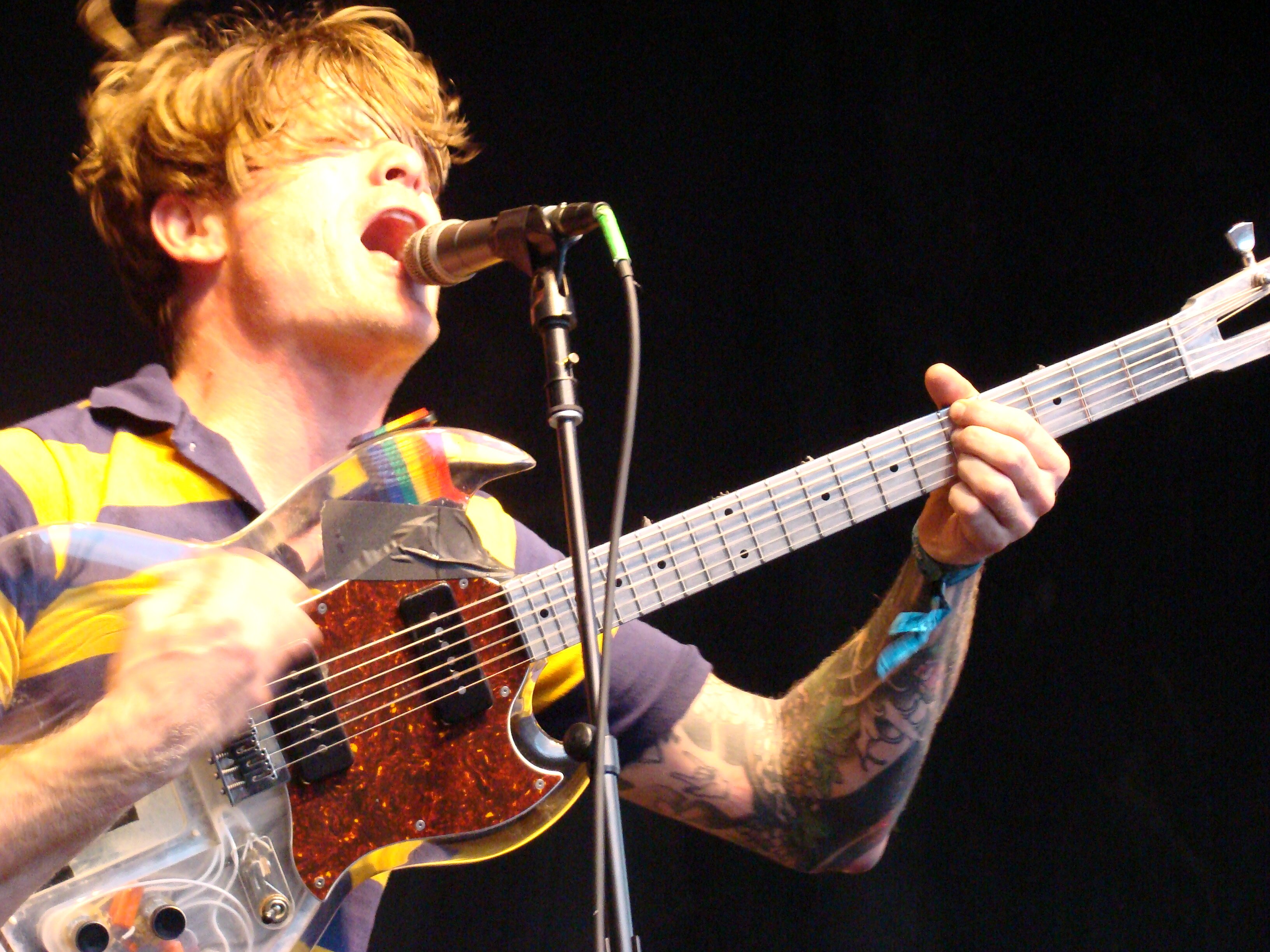 John Dwyer of Thee Oh Sees: Best spastic frontman ever. (photo by Tony Kay)