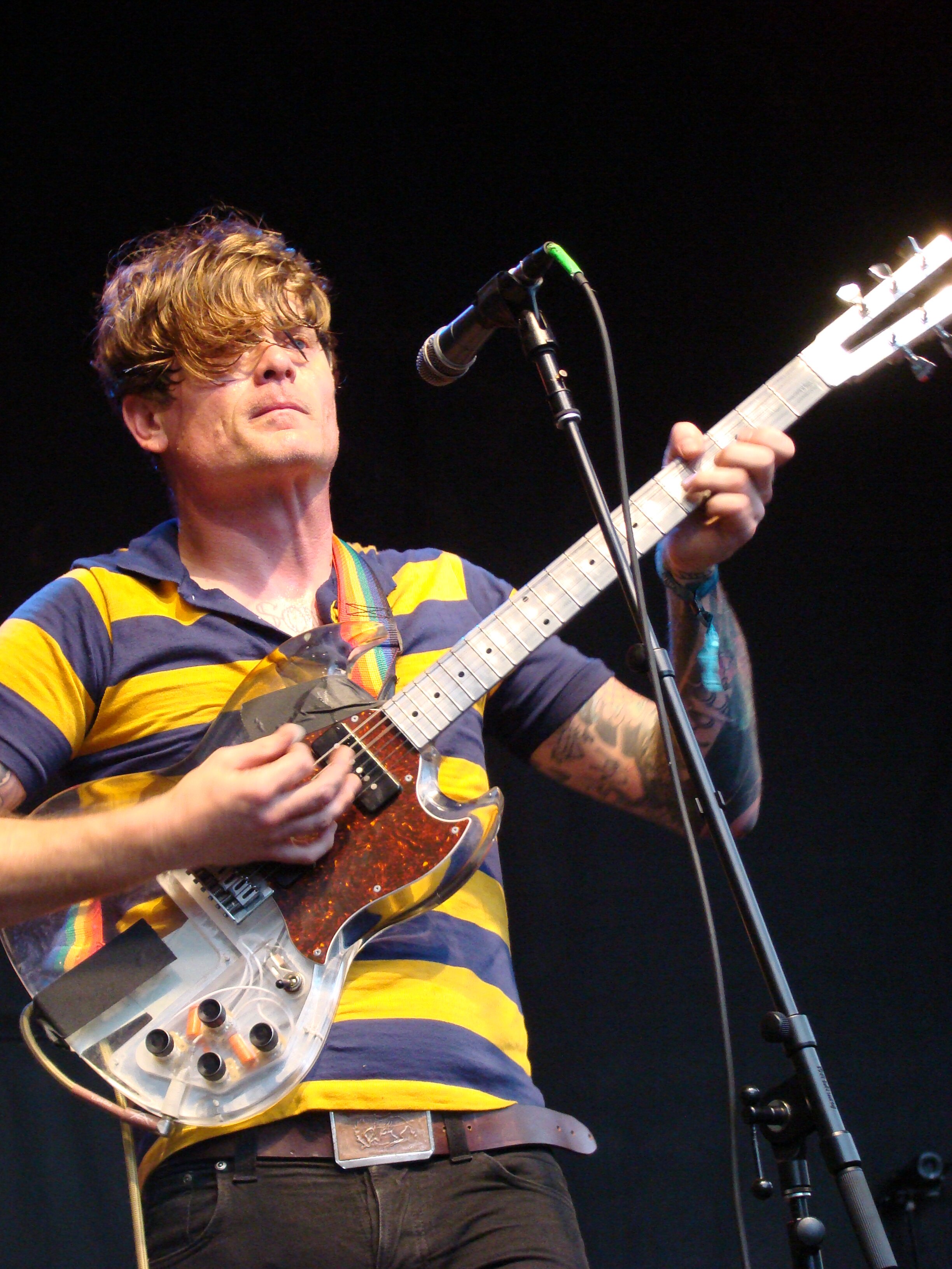 Thee Oh Sees' John Dwyer (photo by Tony Kay)