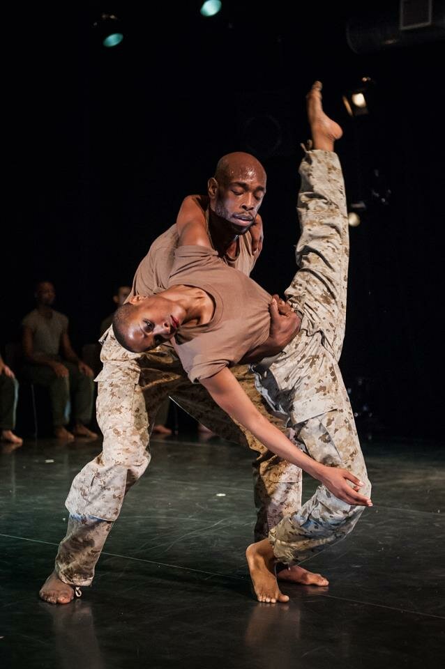 Donald Jones, Jr., and Jade Solomon Curtis in Donald Byrd's A Meeting Place at Spectrum Dance Theater (Photo: Nate Watters)