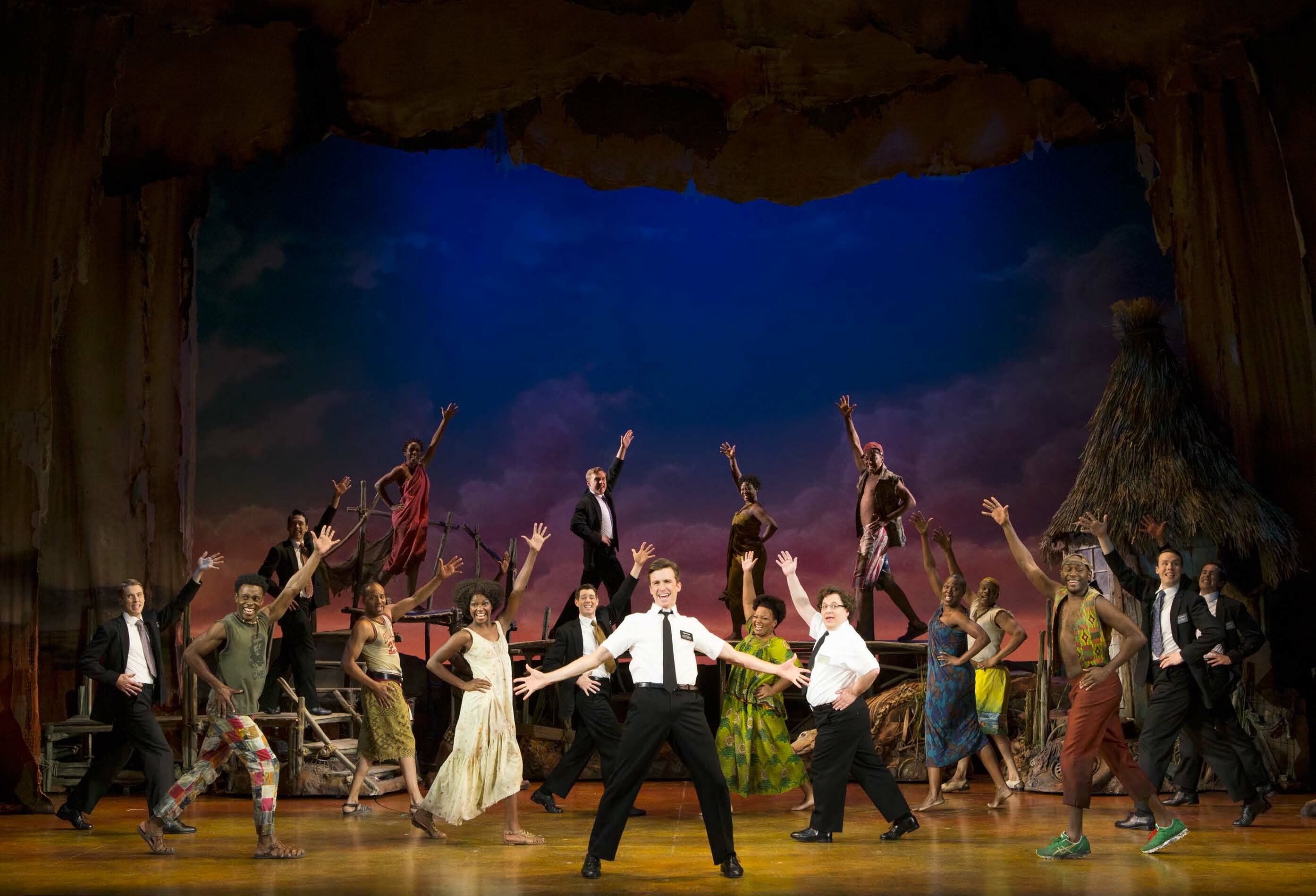 The Book of Mormon North American Tour Company (Photo (c) Joan Marcus, 2012)