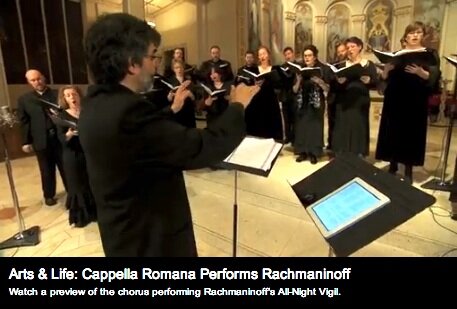 Hear Cappella Romana in a preview of Rachmaninoff's Vespers.