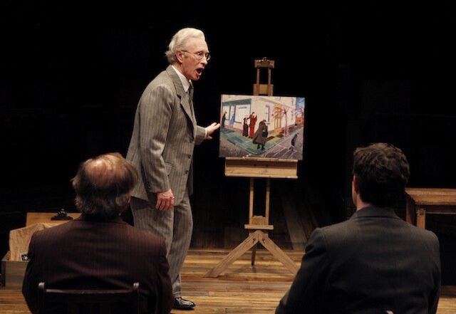 R. Hamilton Wright in ACT's The Pitmen Painters (Photo: Chris Bennion)