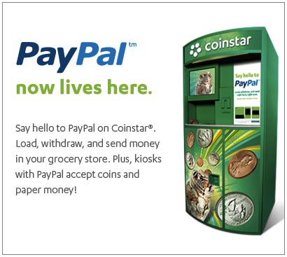 (Image: PayPal-Coinstar)