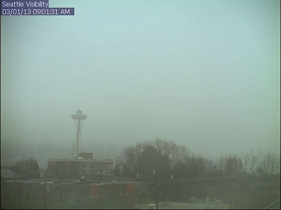 Webcam image from Puget Sound Clean Air Agency