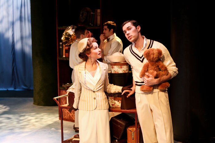 Kayla Lian as Rosaline and Paul Stuart as Berowne in Seattle Shakespeare Company’s 2013 production of “Love’s Labour’s Lost” (Photo: John Ulman)