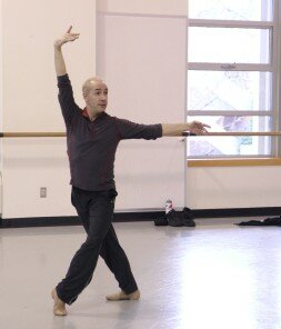 PNB ballet master Paul Gibson is choreographing a new work, Mozart Pieces. (Photo © Lindsay Thomas) 